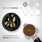 Aieve 54mm Spirographic WDT Tool Espresso, Metal Espresso Distribution Tool - Image 3