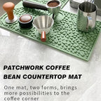 Premium Silicone Coffee Tamper Mats with Nonslip Base and Drainage Design for Homes Kitchen and Cafes Use - Image 7