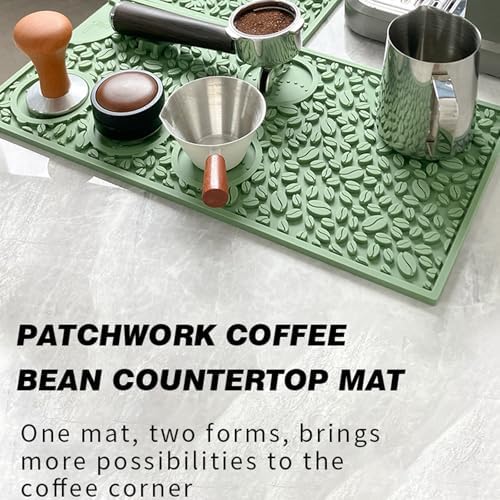 Premium Silicone Coffee Tamper Mats with Nonslip Base and Drainage Design for Homes Kitchen and Cafes Use - Image 7