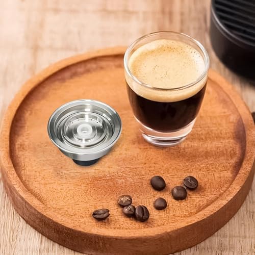 Coffee Capsule Adapter, Coffee Pod Converter Stainless Steel Reusable Convenient Converter Holder for Large and Small Machines for Universal Machines - Image 7