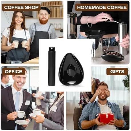 Ceramic Coffee Bean Ingredient Cup Spray Bottle Set - Image 6