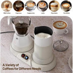 Electric Espresso Machine with Milk Frother 2 in 1 Efficient - Image 6
