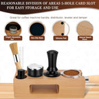 Y-Step 5 Pack Espresso Tamper Set 51mm with Espresso Tamping Station - Image 5