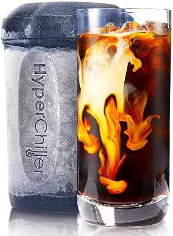 HyperChiller HC2BG# Patented Iced Beverage Cooler, 12.5 Oz, Cobalt by HyperChiller%C2%AE