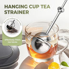 Long Handle Stainless Steel Tea Strainer, 2026 New Mesh Tea Infuser, Reusable Tea Ball for Loose Leaf Tea, Easy Clean Tea Accessories for Home, Fine Mesh Tea Strainer for Tea Lovers(2 Pcs) - Image 2