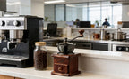 Retro Manual Coffee Grinder with Ceramic Burr Mill, Hand Crank Coffee Bean Grinder, Beech Wood Base and Catch Drawer, Adjustable Coarseness for Home, Office, Espresso, 3.7 x 3.7 x 6.7 in - Image 2