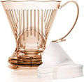 Clever Coffee Dripper and Filters, Large 18 oz, Original Classic Design, Safe BPA Free Plastic, dripper coffee maker, drip coffee maker pour over, 100 filters, coaster and lid by Clever