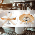 Espresso Shot Mirror for Bottomless Naked Portafilter, 360 Degree Rotation, Magnetic Detachable Mirror for Espresso Flow Rate Observation, Coffee Machine Accessory - Image 4