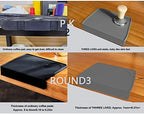 2PCS Espresso Tamper Mat Silicone Coffee Mat with Tamper Coffee Tamping Mat for Espresso Tamping Station7.1×5.7in(51mm-grey) - Image 3