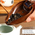 Digital Kitchen Scales Wooden Tea Scale 0.3 to 200g Coffee Bean Weigher Gram Scale, High Accuracy 0.1g 0.01oz - Image 5