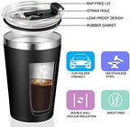 VEGOND 12oz Tumbler Stainless Steel Tumbler bulk Vacuum Insulated Double Wall Travel Tumbler with Lid and Straw Reusable Tumbler, Black 12 Pack - Image 2