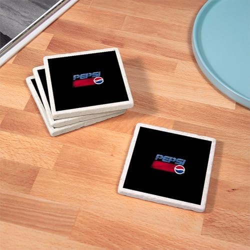 CafePress Pepsi Tumbled Stone - Set of 4 Coasters Set of 4 - Image 3