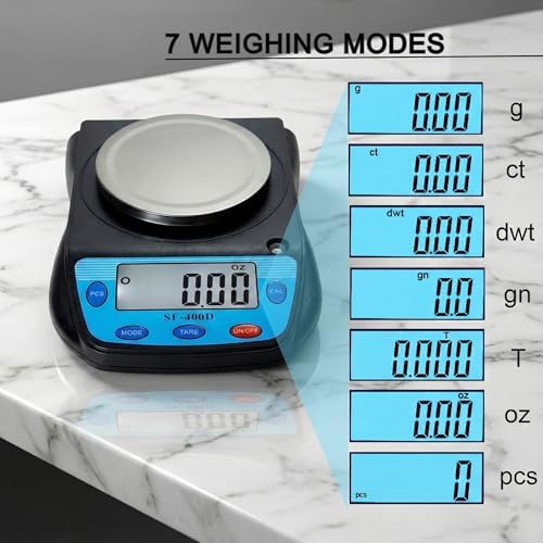 Digital Laboratory Balance 0.01g Precision Lab Scale for Bench Weighing - Image 3