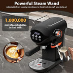 20 Bar Espresso Machine, Compact Espresso Maker with Milk Frother - Image 4