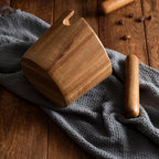 Wood Coffee Knock Box, Coffee Grounds Container, Espresso Grounds Bin Knock Box, Barista Coffee Grind Bin Espresso Dump Bin Espresso Dumpster Barista Tools Accessories - Image 7