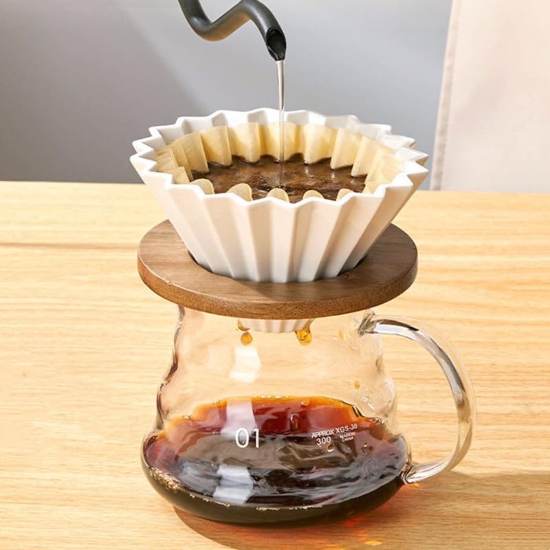 For Even Water Flow And Rich Flavor Coffee Dripper Cup For Home Barista,Ceramic Pour Over Coffee Filter Cup With Spiral Groove(Pink,V01 (1-2Cup)) - Image 2