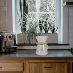 Coffee Dripping Cup 600ml Wooden Manual Brewing Coffee Xmas Filter - Image 5