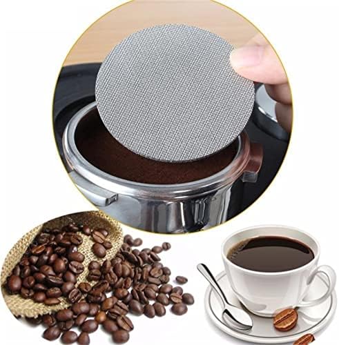 Coffee Filters Coffee Filter Plate Replacement Backflush Mesh Screen Portafilter for Machine Handle Puck - Image 5