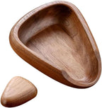 Solid Walnut Wood Coffee Bean Dose Tray Measuring Scoop - Image 2