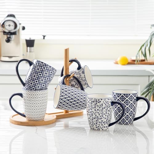 16 OZ Ceramic Coffee Mugs Set of 6 - Image 6