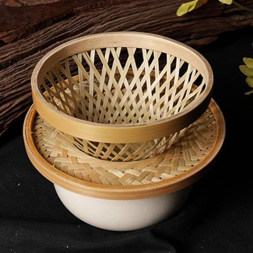 Handmade Bamboo Coffee Filter Set, Friendly Pour Over Coffee Dripper for Slow Living, with Fixed Tray, Reusable Bamboo Coffee Strainer for Home Brewing by Unknown