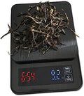 Happyyami 5Kg Electronic Coffee Scale with Timer Capacity Precision Sensors for Cooking and Baking Portable Kitchen Scale Black Color for Weighing Coffee Grains and More by Happyyami