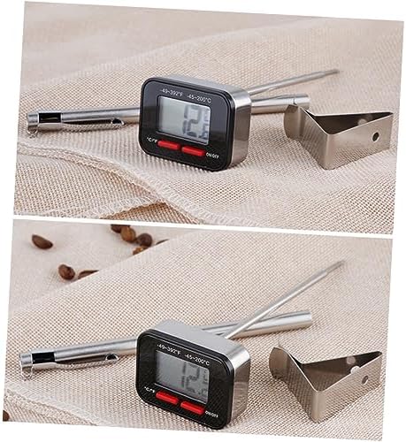 Ciieeo Compact Digital Thermometer Useful for Milk Tea Coffee Home Cafe Quick Temperature Display - Image 7
