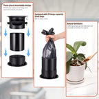HOMEE 4L Espresso Coffee Knock Box with 25 Garbage Bags with Brush & Towel - Image 5