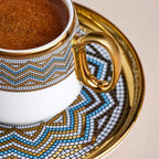 KARACA Suadiye 12 Piece Turkish Coffee Cup Set for 6, 90ml - Image 6