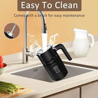Milk Frother and Steamer, 19.9 OZ Detachable Milk Frother for Coffee with Temperature Display, 4 in 1 Large Capacity Automatic Warm and Cold Foam Maker for Coffee, Latte, Cappuccino - Image 5