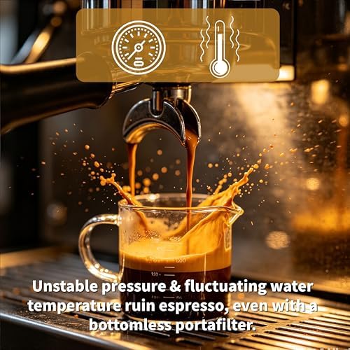 NEOUZA 51mm Bottomless Portafilter 2 Ears for Delonghi Stilosa - Image 5