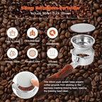 Bottomless Portafilter Compatible for CAS-ABREWS/Electactic/Kismile 58mm Espresso Machines with 3 Ears Portafilter - Image 6