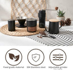 Pour Over Coffee Maker Set with Manual Burr Coffee Grinder, 6-Piece - Image 4