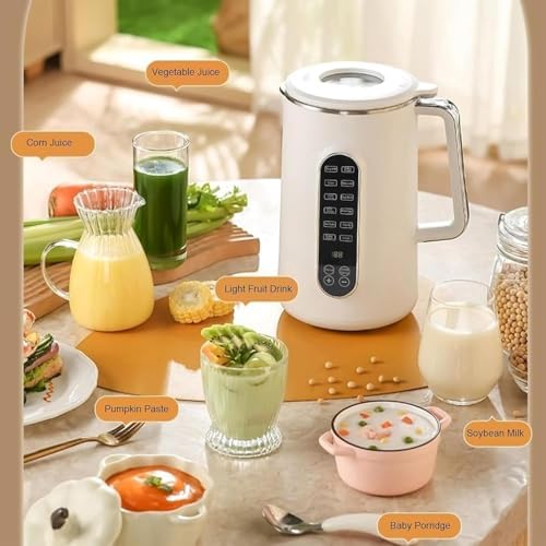 Automatic Milk Frother, Milk Frother Machine with Hot and Cold Functionality, 1500ml Large Capacity and 12H Smart Appointment, Quiet Foaming and Easy Cleaning, For Home and Kitchen Use - Image 6