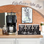 Domensi 3 x 66 oz Airtight Coffee Canisters with Thicken Shelf - Image 6