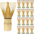 LemonRoad 16 Pcs Matcha Whisk Bulk 100 Prong Bamboo Whisk for Matcha Powder Traditional Japanese Chasen Handcrafted Organic Bamboo Stirrer Mixer Brush Authentic Ceremonial Tea Preparation Starter by Unknown