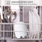 Volhoply 12oz Stainless Steel Wine Tumbler with Lid Bulk 8 Pack,Double Wall Vacuum Stemless Wine Glasses,Reusable Metal Travel Coffe Mug with Straw,Insulated Cup Gifts for Women,Christmas（White,8 Set） - Image 6
