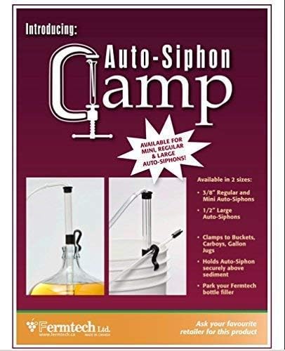 Fermtech 1/2" Large 27" Fast Flow Deluxe Siphoning Kit – Auto Siphon for Home Brewing, Beer, Wine, Mead, and Craft Brew – Includes Food-Grade Hose & Bottling Wand for Easy Transfer & Filling - Image 3