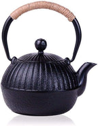 KYUSAR Japanese Cast Iron Teapot Chinese Teapot Japanese Cast Iron Teapot Tea Kettle Tea Pot 550ML Tea Pots for Home Kitchen Tetsubin Tea Pot - Image 4