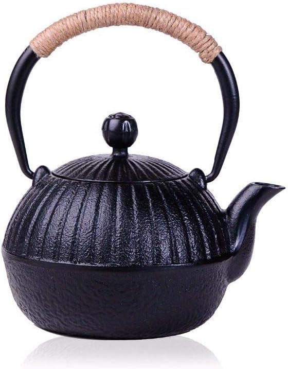 KYUSAR Japanese Cast Iron Teapot Chinese Teapot Japanese Cast Iron Teapot Tea Kettle Tea Pot 550ML Tea Pots for Home Kitchen Tetsubin Tea Pot - Image 4