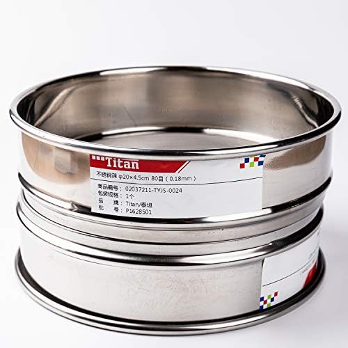 φ20×4.5cm 70 Mesh 304 Stainless Lab Sieves Economy Test Sieve 304 Stainless Steel Wire Cloth（0.224mm） - Image 5