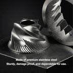 Zunate Stainless Steel 48mm Conical Grinder Burr Set for Nivona Coffee Machine Replacement, Precise Grinding Enhanced Flavor Durable Burr Parts for Consistent Performance - Image 5