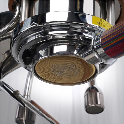 Coffee Filter Basket -Matrix, Stainless Steel Espresso Filter Basket For Bottomless Portafilter(Glod 54MM (18g)) - Image 5