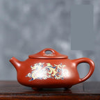 Tea Pots For Loose Tea Chinese Retro Classic Purple Clay Pot Home Office Teapot Retro Style Tea Set Suitable For Most Teas Tea Infuser Pot - Image 3