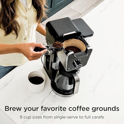 Ninja Specialty Drip Coffee Maker, DualBrew Pro, Black, CFP301 - Image 4