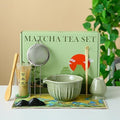 8-Piece Matcha Set - Complete Japanese Matcha Whisk & Bowl Kit with Bamboo Whisk, Sifter, Scoop & Towel – Ideal Beginner Matcha Making Set for Traditional Ceremonial Grade Matcha Tea (Matcha Green) by Unknown