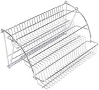 GLOGLOW Rack Down Seasoning Organizer Cabinet Organizer 2 Tier Out Shelf with Iron Construction for Kitchen Pantry Cabinet Storage Pull Down Rack Pull Nan - Image 2
