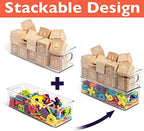 ClearSpace Plastic Pantry Organization and Food Storage Bin – Great Kitchen Organization and Kitchen Storage – Fridge Organizer Bins– 16 Pack - Image 4