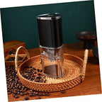 Rechargeable Conical Burr Coffee Grinder with Adjustable Thickness for Home - Image 3
