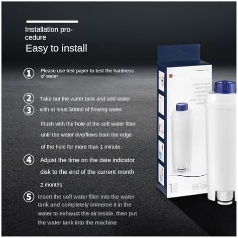 Compatible For Delonghi,Automatic Coffee Machine Accessories Water Softener Soft Water Filter Filter Element - Image 3